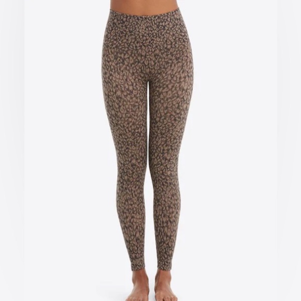Spanx look at me now leopard leggings